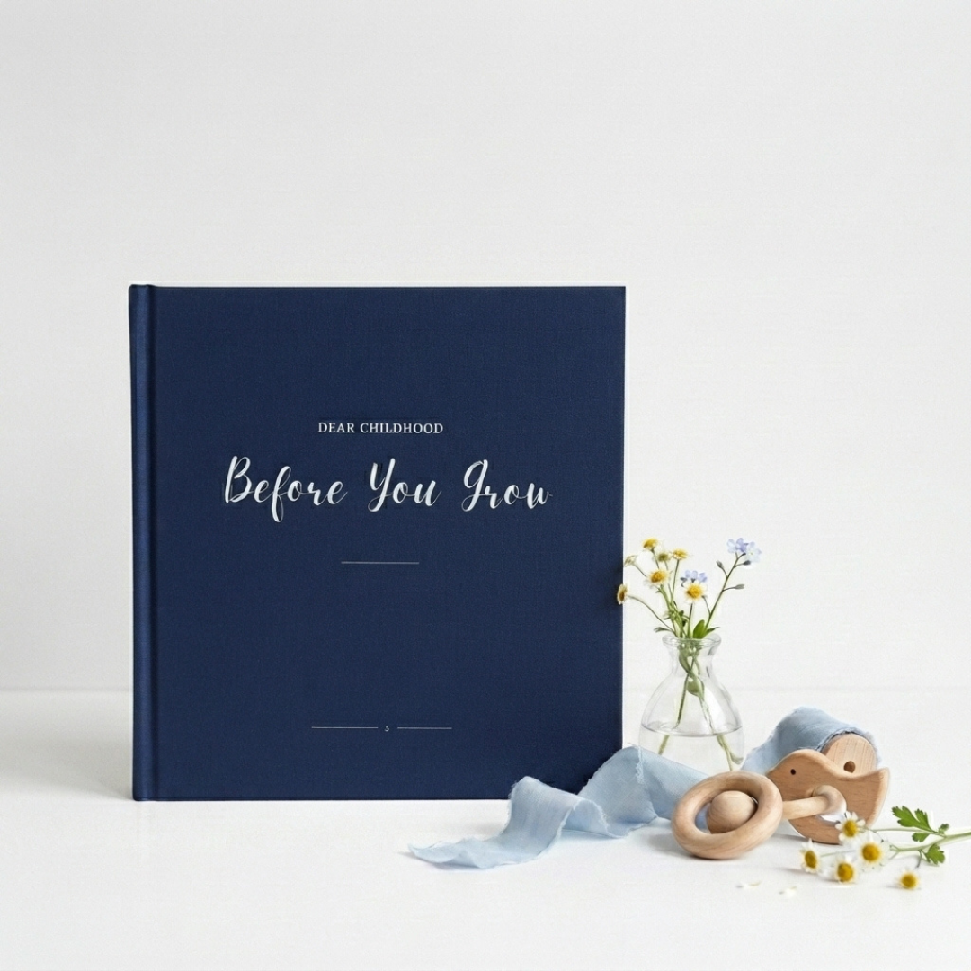 Before You Grow Memory Journals - Navy Blue