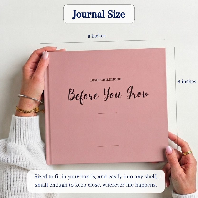Before You Grow Memory Journals - Dusty Pink