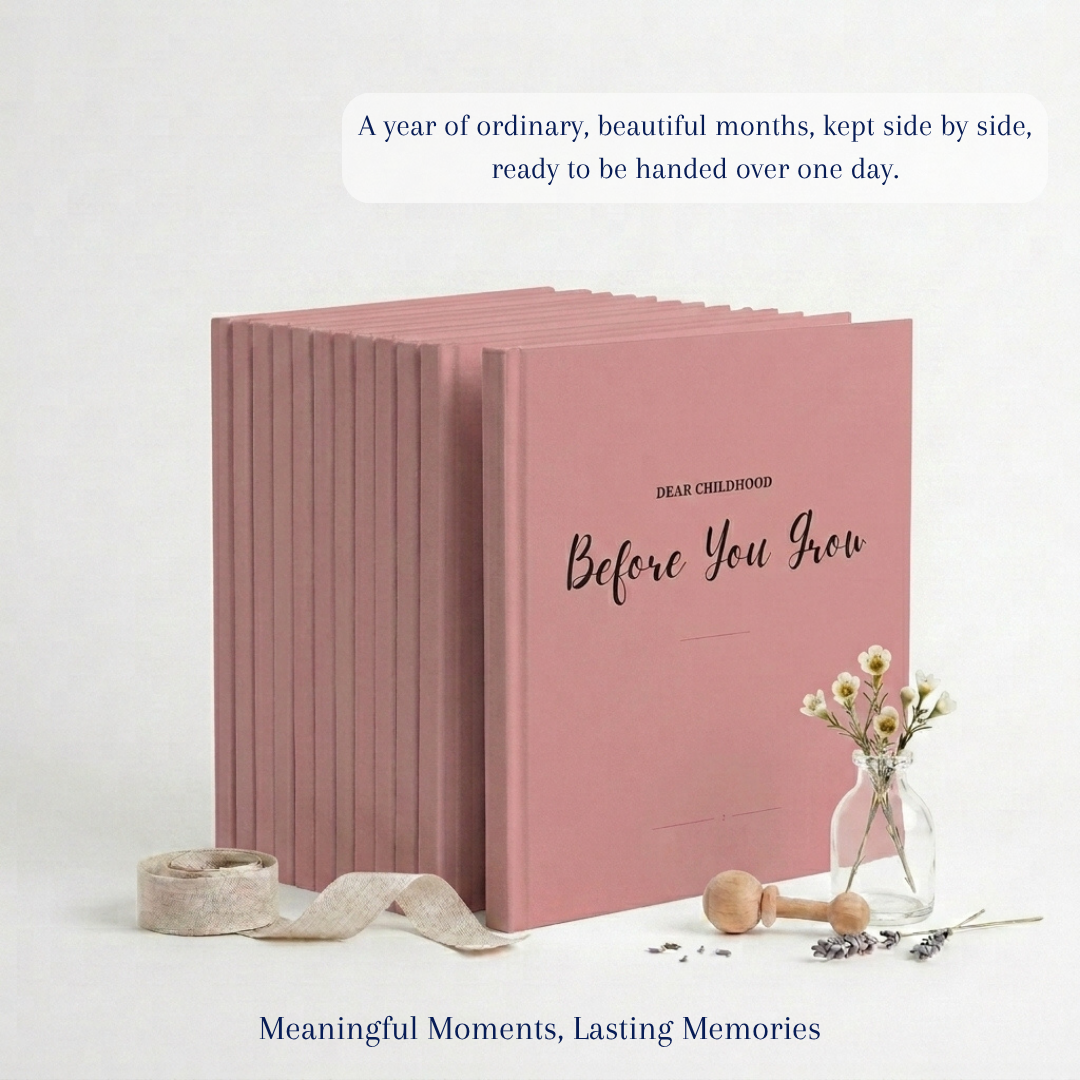 Before You Grow Memory Journals - Dusty Pink