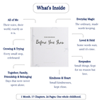 Before You Grow Memory Journals - Pure White